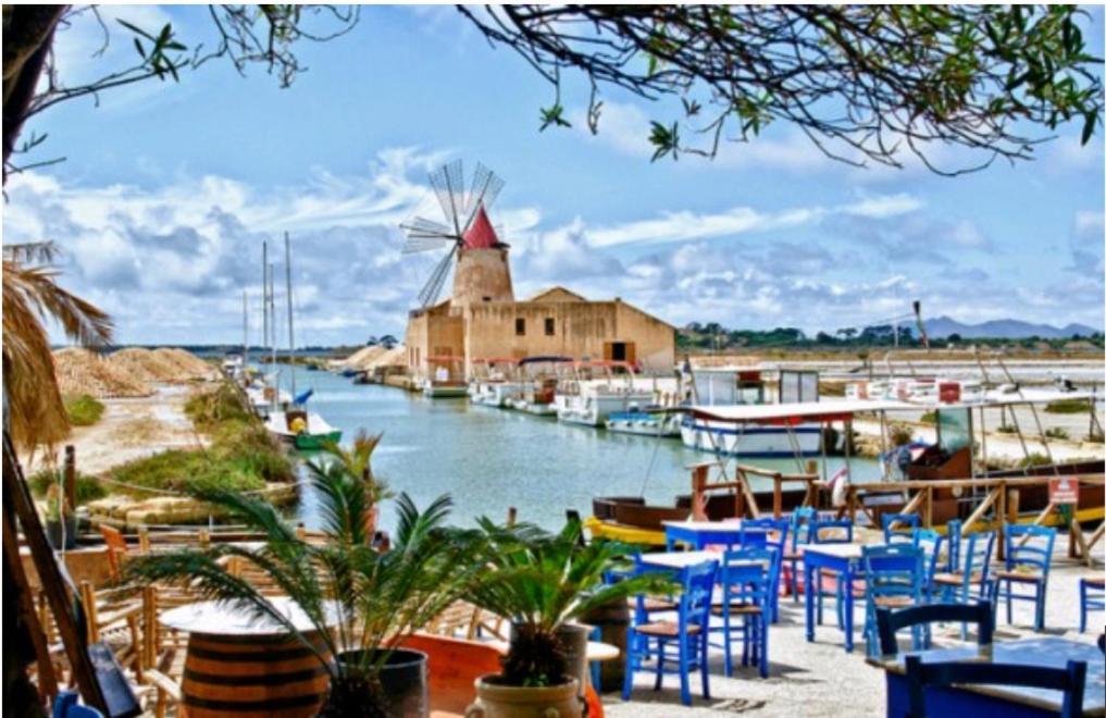 טרפאני Be Mediterraneo, In Centro Sul Mare - In The Center Beach Front - 80 Mq מראה חיצוני תמונה